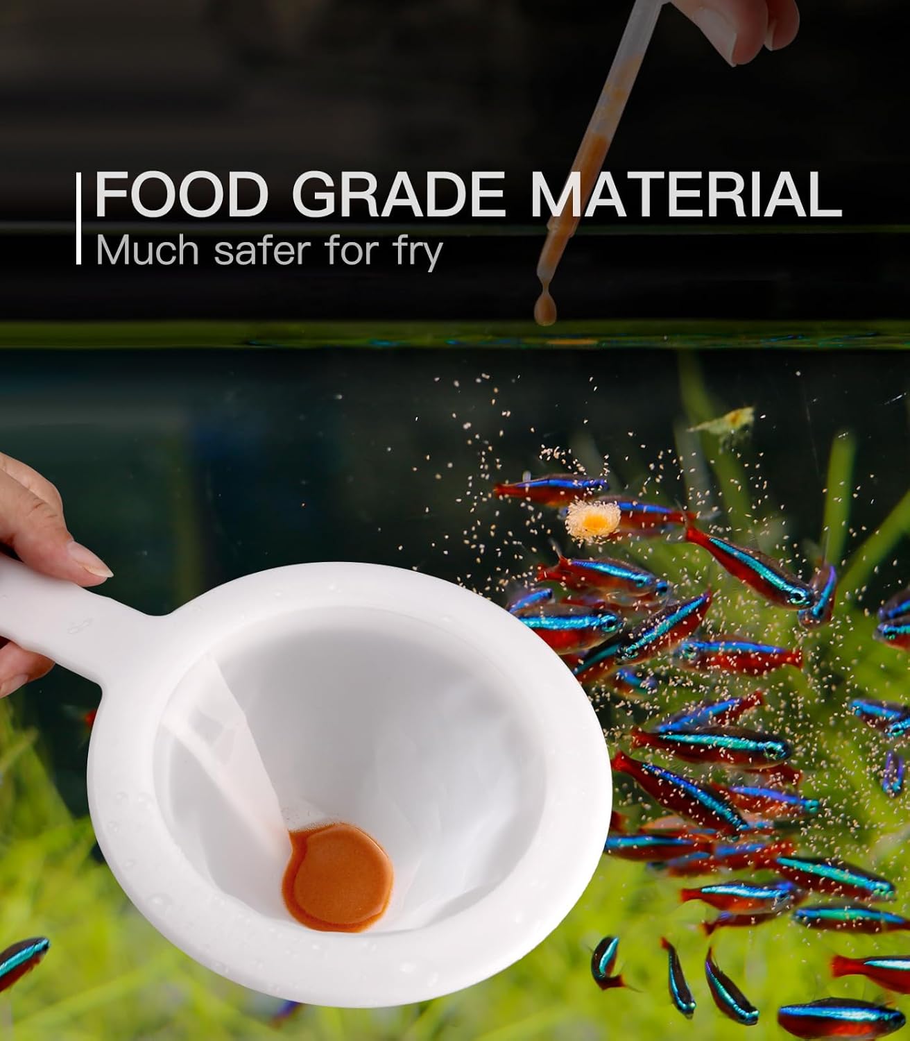 Baby Brine Shrimp Sieve 80 Mesh 200 Mesh kit for Brine Shrimp Hatchery