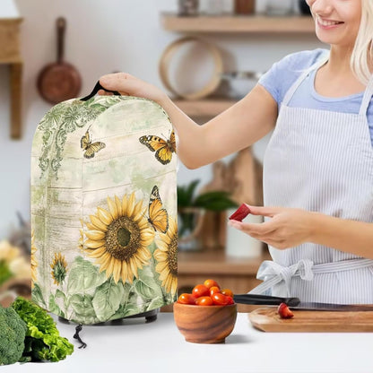 Coffee Pastry Blender Dust Cover with Drawstring Field Stand Mixer or Coffee Maker Cover Anti Fingerprint Polyester Appliance for Home Kitchen Decor