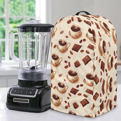 Coffee Pastry Blender Dust Cover with Drawstring Field Stand Mixer or Coffee Maker Cover Anti Fingerprint Polyester Appliance for Home Kitchen Decor