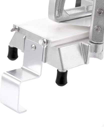 VEVOR Commercial Tomato Slicer 3/16 inch Heavy Duty Tomato Slicer Tomato Cutter with Built-in Cutting Board for Restaurant or Home Use (3/16 inch)