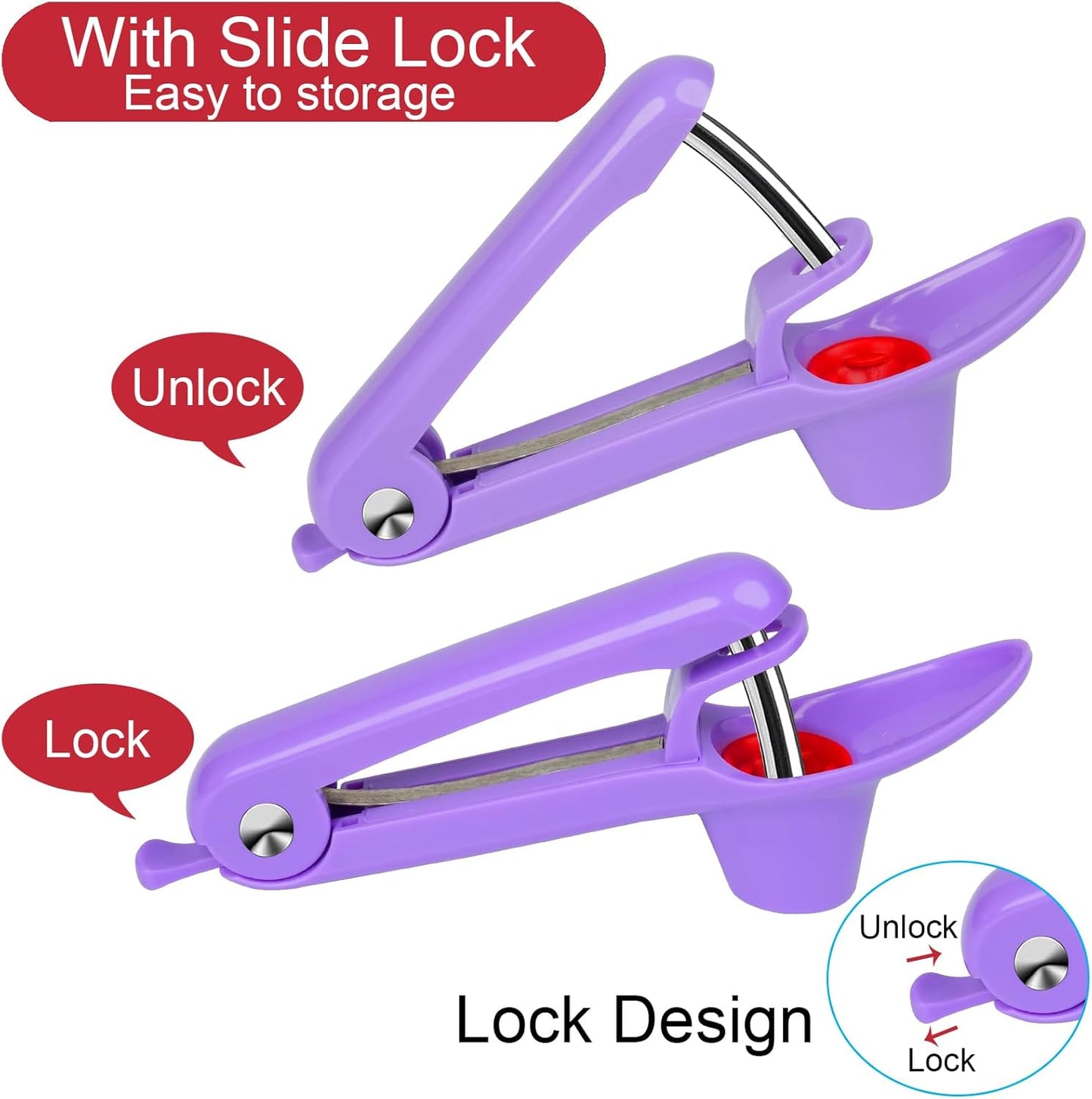 Cherry Pitter Tool 7-in-1, Portable Cherries Seed Remover, Fruit Pit Core Remover for Make Fresh Cherry Dishes, Cherry Pie and Jam and Cocktail Cherries