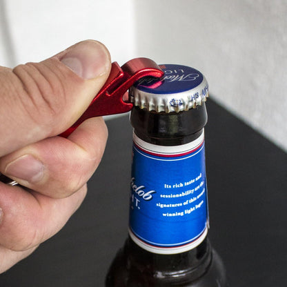 Stainless Steel Keychain Bottle Opener - Compact Beer Opener for BBQ Camping Bar | Gift for Men Women | We Got Teez