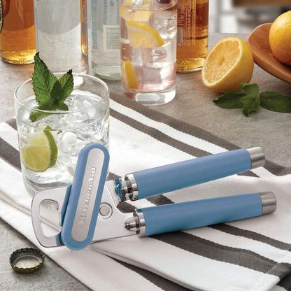 KitchenAid Gourmet Multifunction Can Opener/Bottle Opener, 8.36-Inch, Black