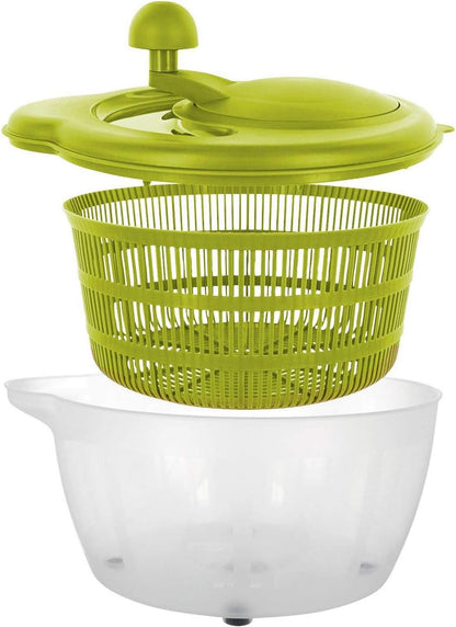 Westmark Germany Vegetable and Salad Spinner with Pouring Spout (Red)