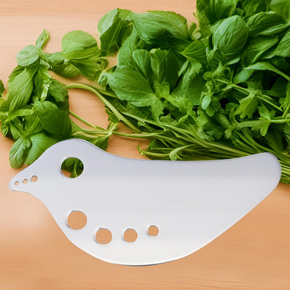 Herb Stripper Tool – Stainless Steel Kale Stripper Tool Stem & Leaf Remover with Handle for Chard and Collard Greens
