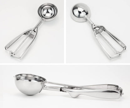 Professional 18/8 Stainless Steel Medium Cookie Scoop, Size 40