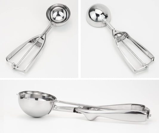 Professional 18/8 Stainless Steel Medium Cookie Scoop, Size 40