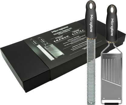 Microplane Gourmet Kitchen Grater, 335x160x39mm, Black