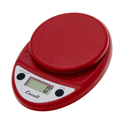 Escali Primo Digital Food Scale Multi-Functional Kitchen Scale and Baking Scale for Precise Weight Measuring and Portion Control, 8.5 x 6 x 1.5 inches, Black