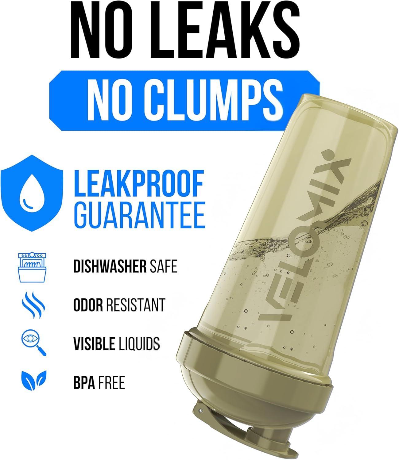 VELOMIX -4 PACK- 28 oz Protein Shaker Bottle for Protein Mixes - 4x Wire Whisk | Leak Proof Shaker Cups for Protein Shakes | Protein Shaker Bottle Pack | Protein Shake Cup (Burgundy Pack)