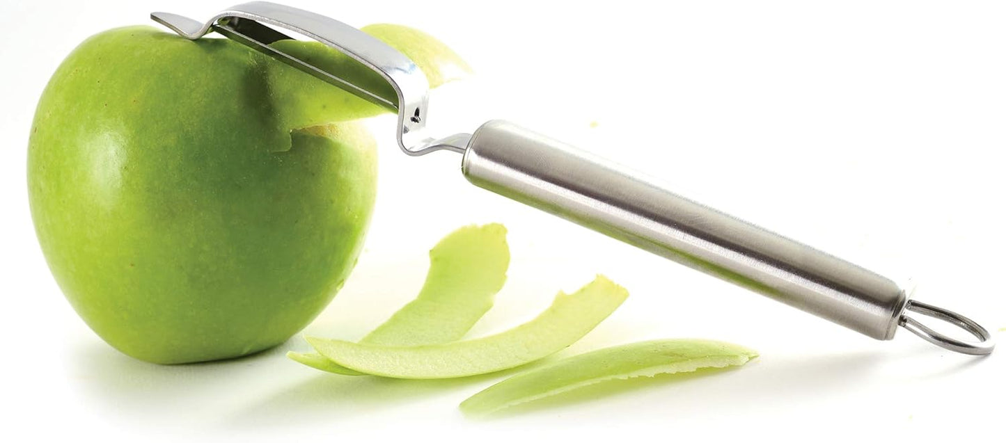 Norpro Stainless Steel Peeler, One Size, Silver