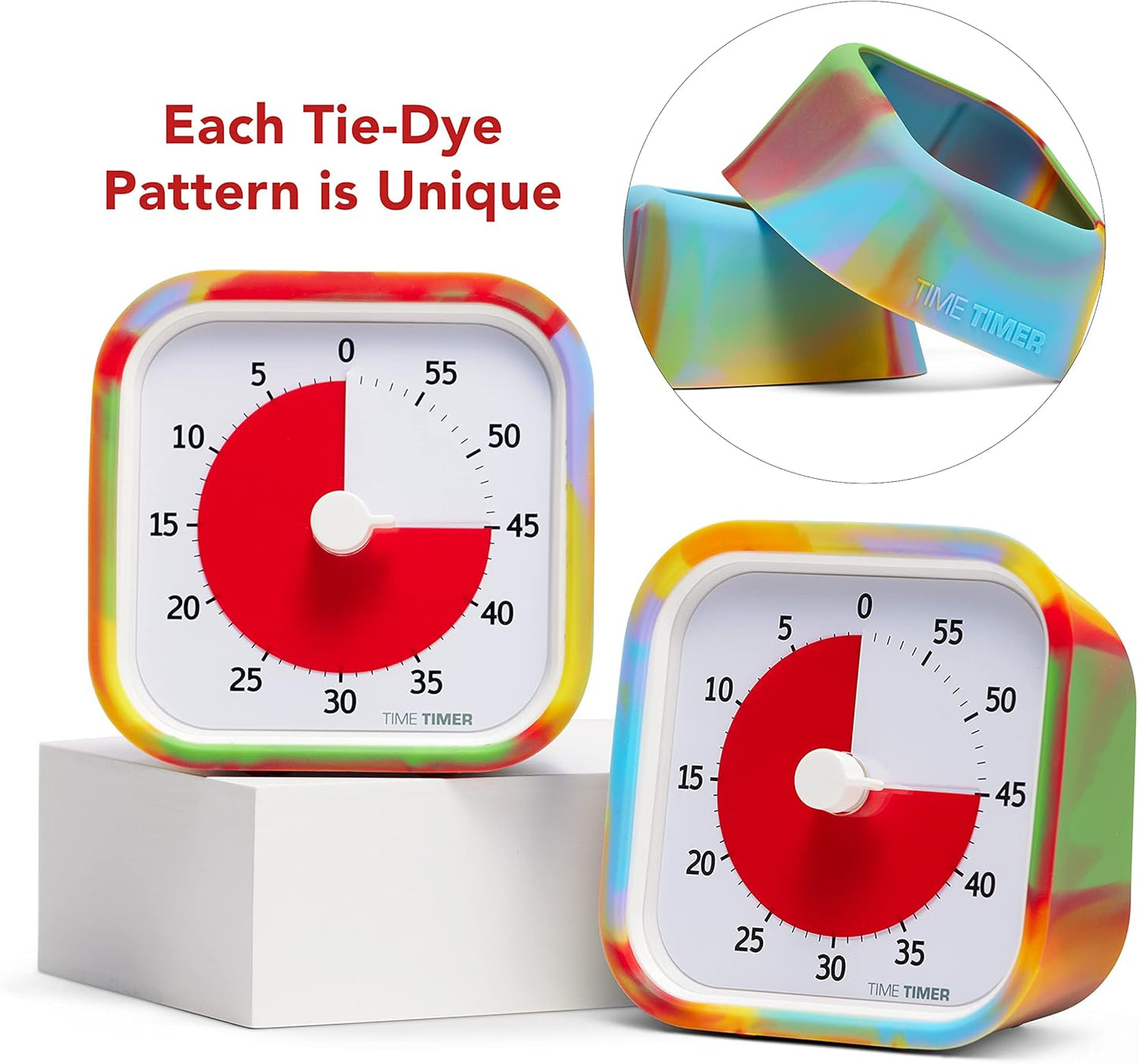 TIME TIMER 60 Minute MOD Education Edition ⁠— Visual Timer with Desktop Software for Kids Classroom Learning, Teachers Desk Clock, Study Tool and Office Meetings with Silent Operation (Charcoal)