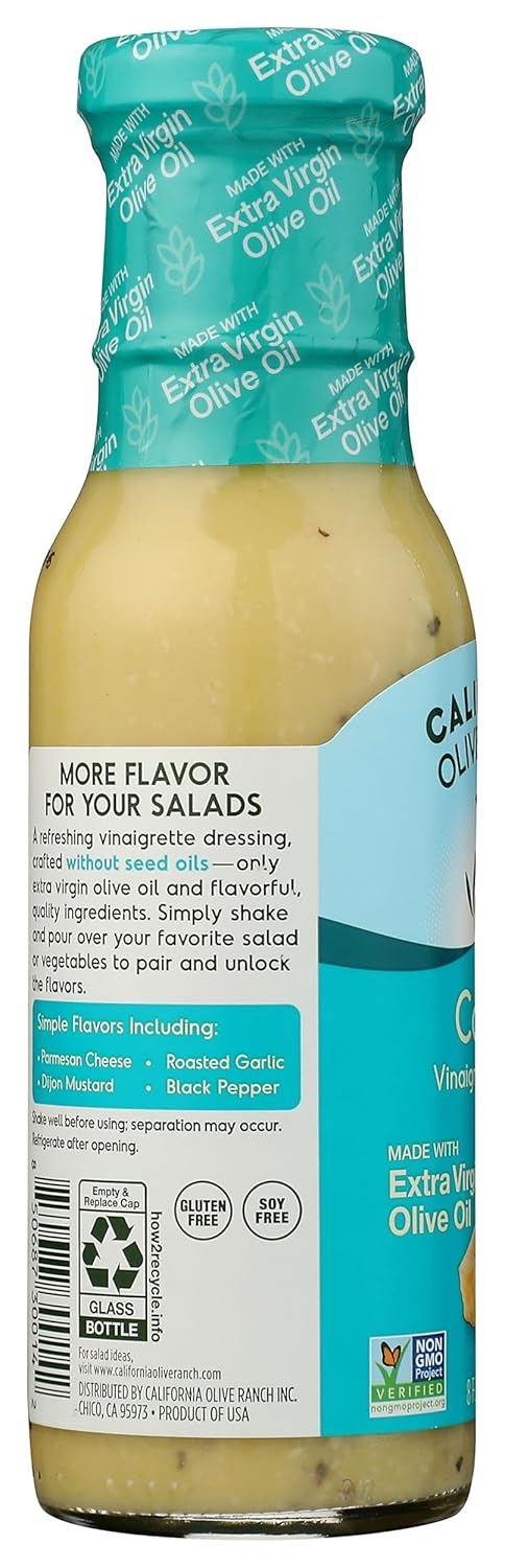 California Olive Ranch Caesar Vinaigrette Dressing, 10 oz