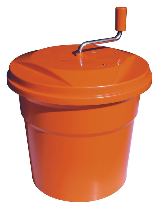 Dynamic E002 Manual Salad Spinner 5 Gallons, Dries up to 6-8 Heads of Lettuce