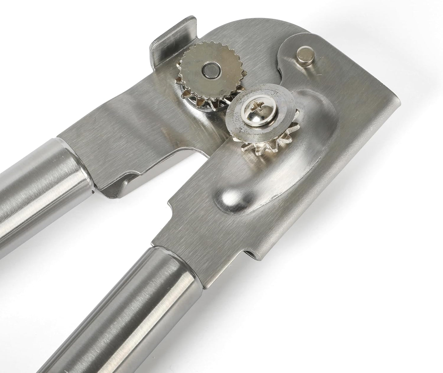 Martha Stewart Sprucedale Stainless Steel Heavy Duty Can Opener – Durable and Easy-to-Use Manual Kitchen Tool for Effortless Opening