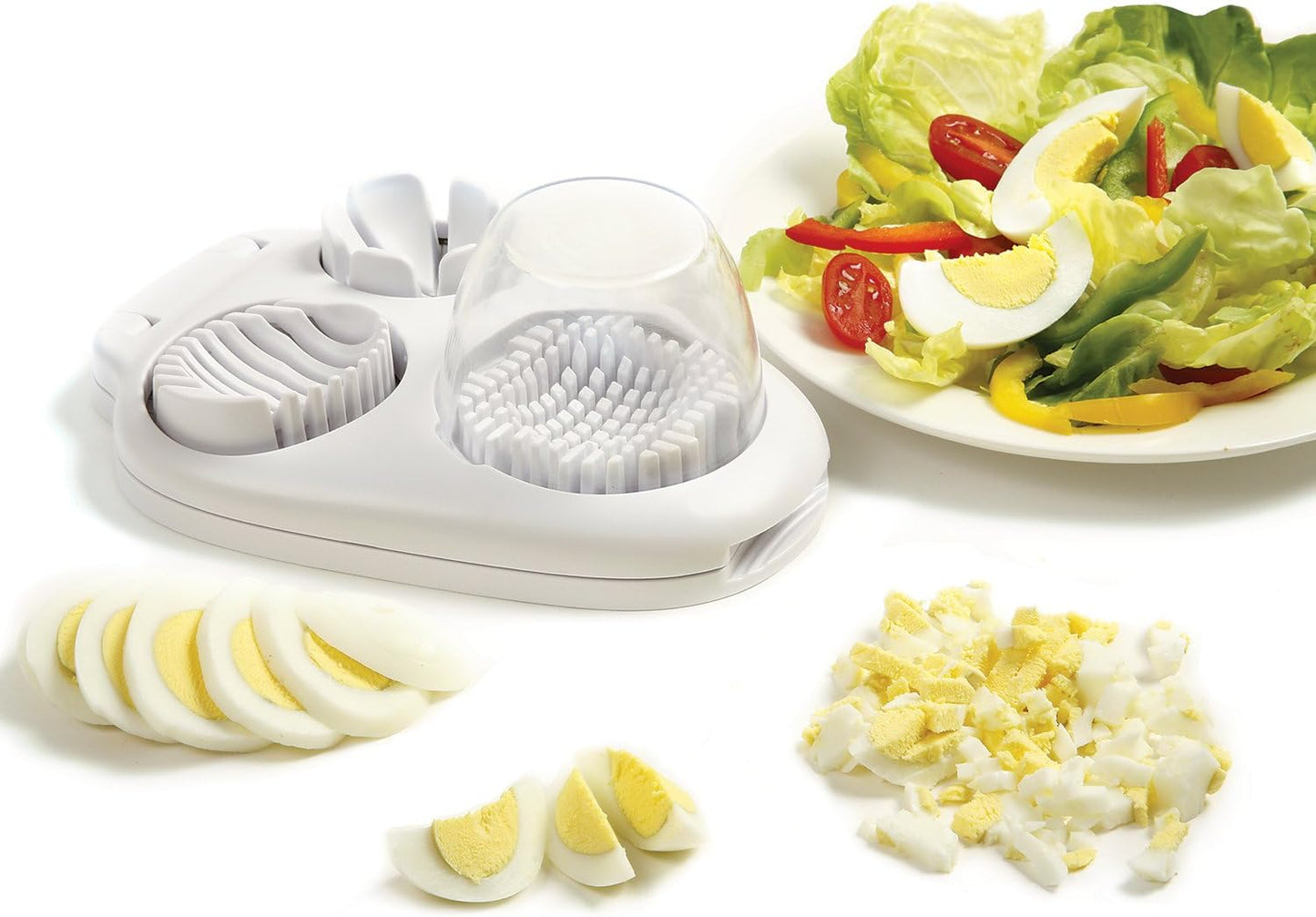 Norpro 998 Multi Egg Slicer, White