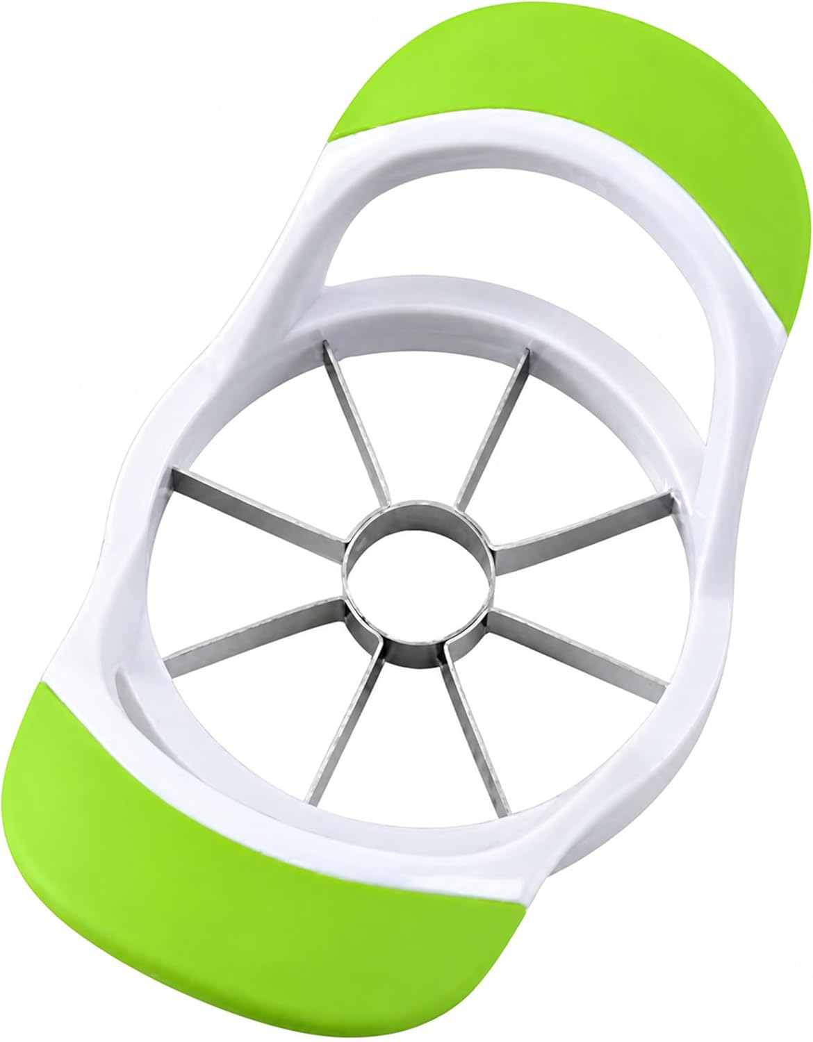 ARSUK Apple Cutter Slicer and Corer (8 Blades) - Thin Slice apple wedger, 2 in 1 Apple Core Remover and Cutter Tools, Non-Slip Soft Grip Handles
