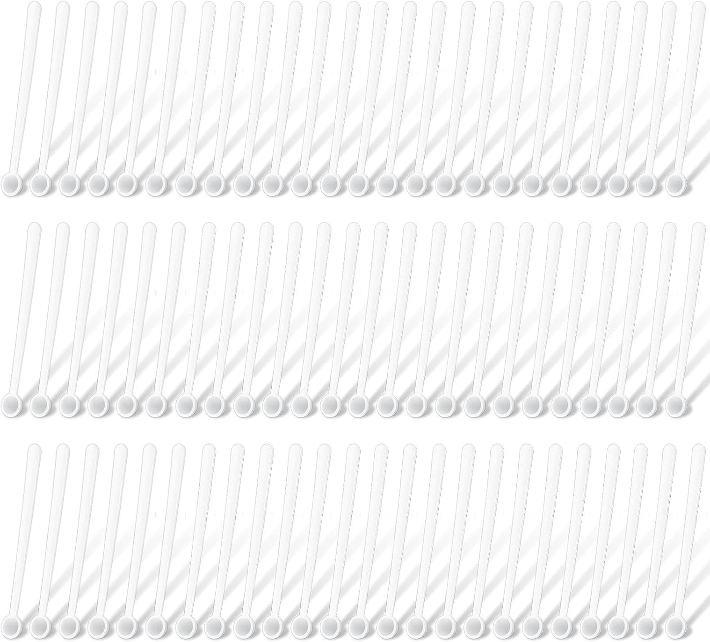 Mini Measuring Spoons - 36 Pieces, 1.2 ml, Tiny & Micro Size, Tools for Cosmetics, Medicines, Spices & Powders