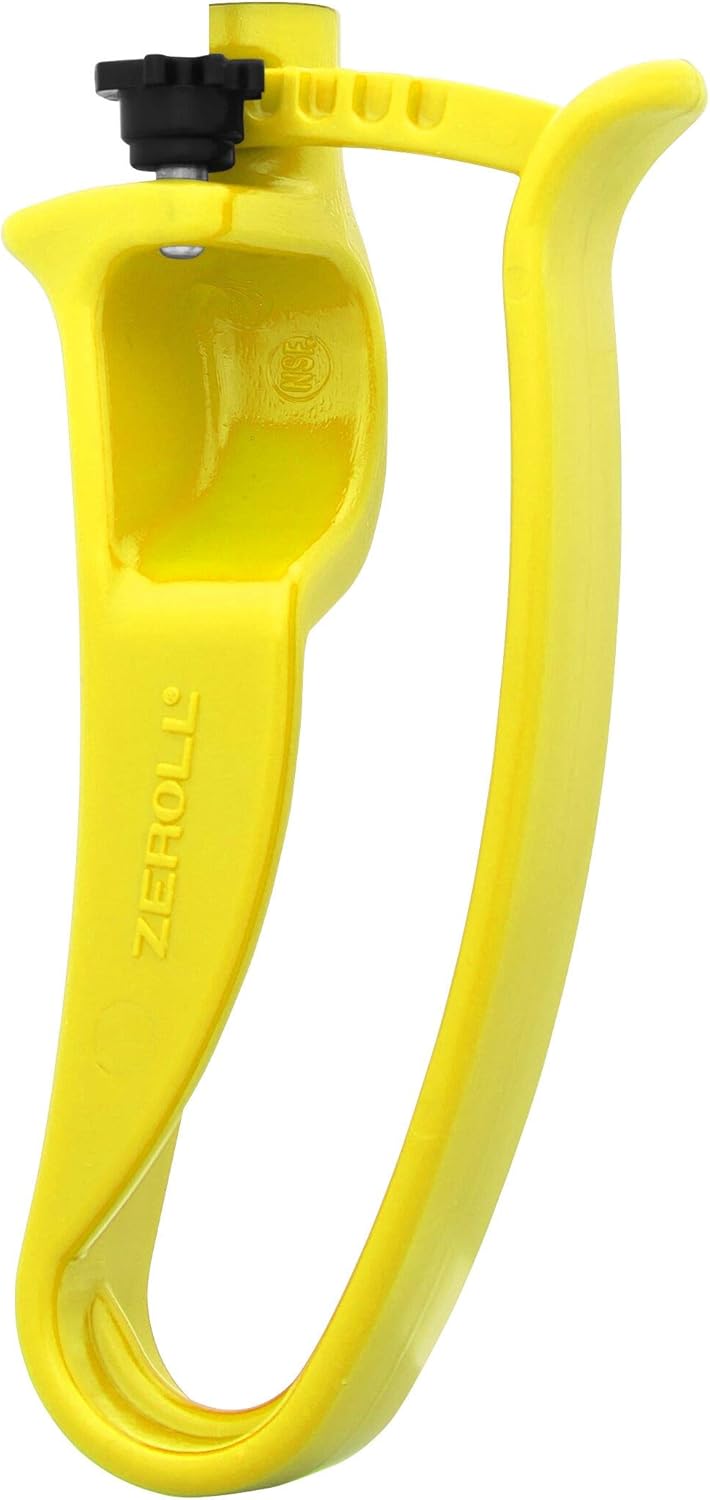Zeroll 2024 Universal Standard Length EZ Disher Food Portion Control Scoop Designed for Right or Left Hand Use Dishwasher Safe NSF Approved, 2-Inch, Red