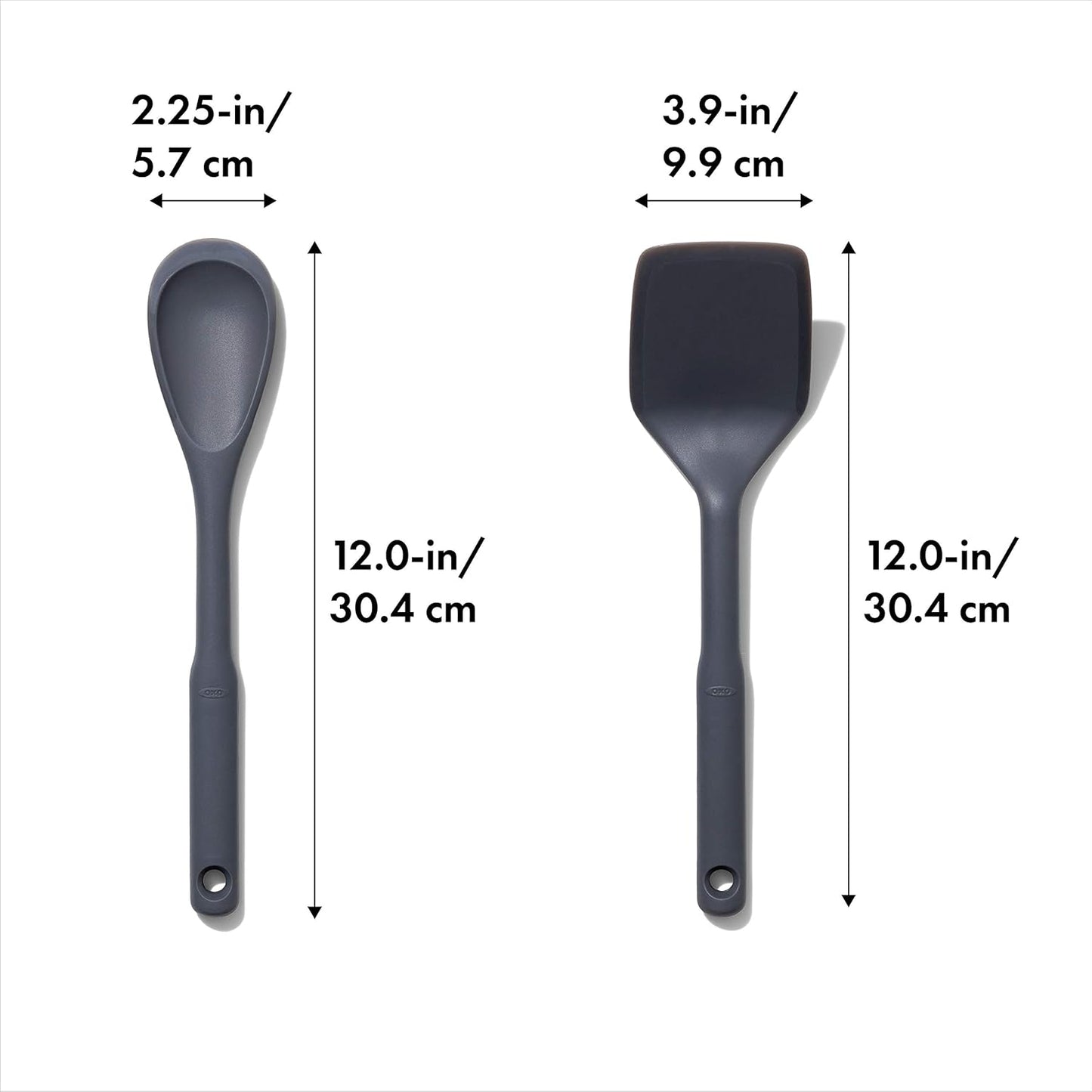 OXO Good Grips Silicone Everyday Ladle, 719812689807, Peppercorn, One Size