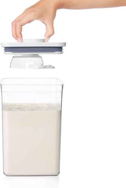 OXO Good Grips POP Container 1/2 Cup Scoop, Clear