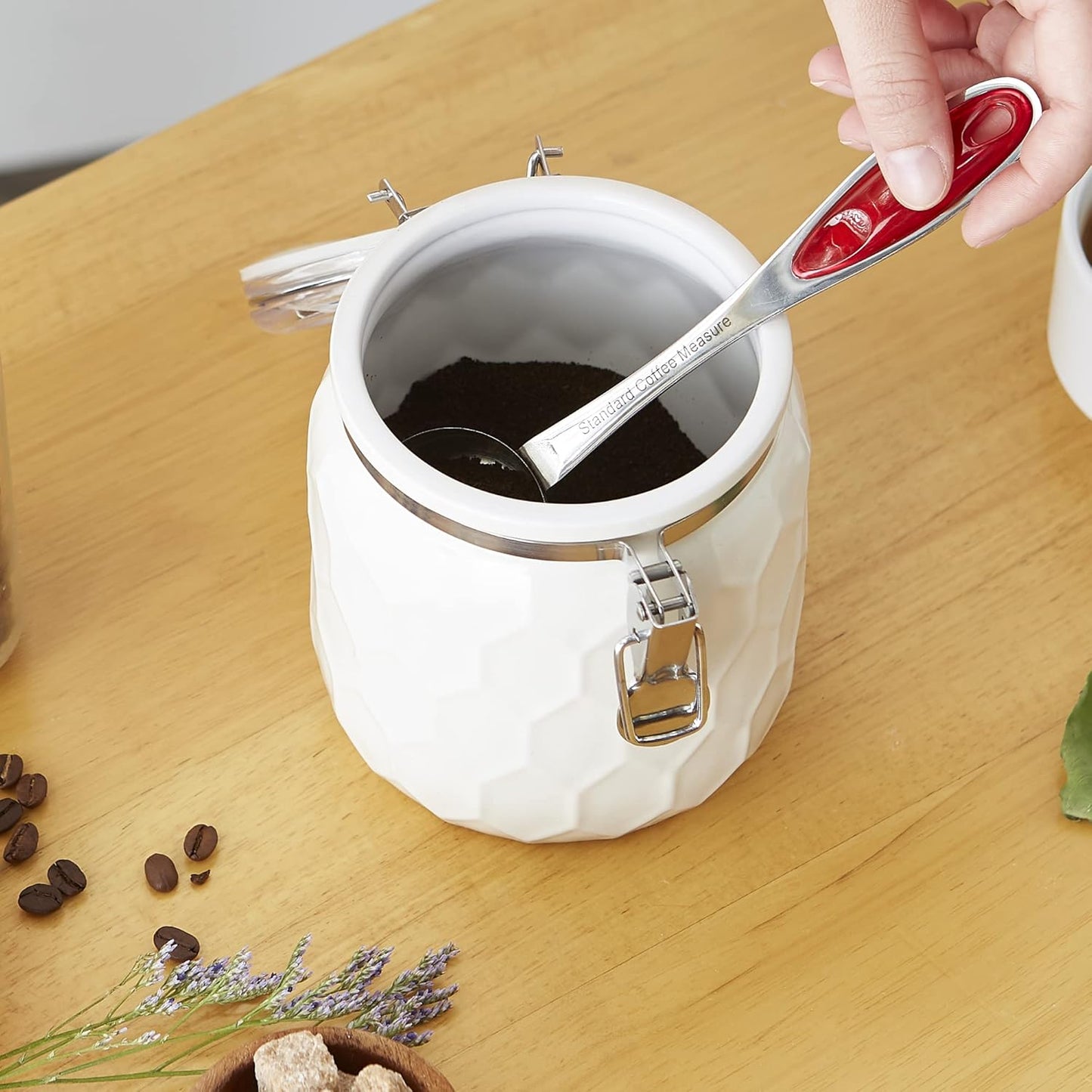 RSVP International Coffee Scoop Collection, 2-Tablespoon, Red Acrylic