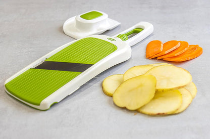 Chef'n Sleek Slice Handheld Collapsible Mandoline, Green