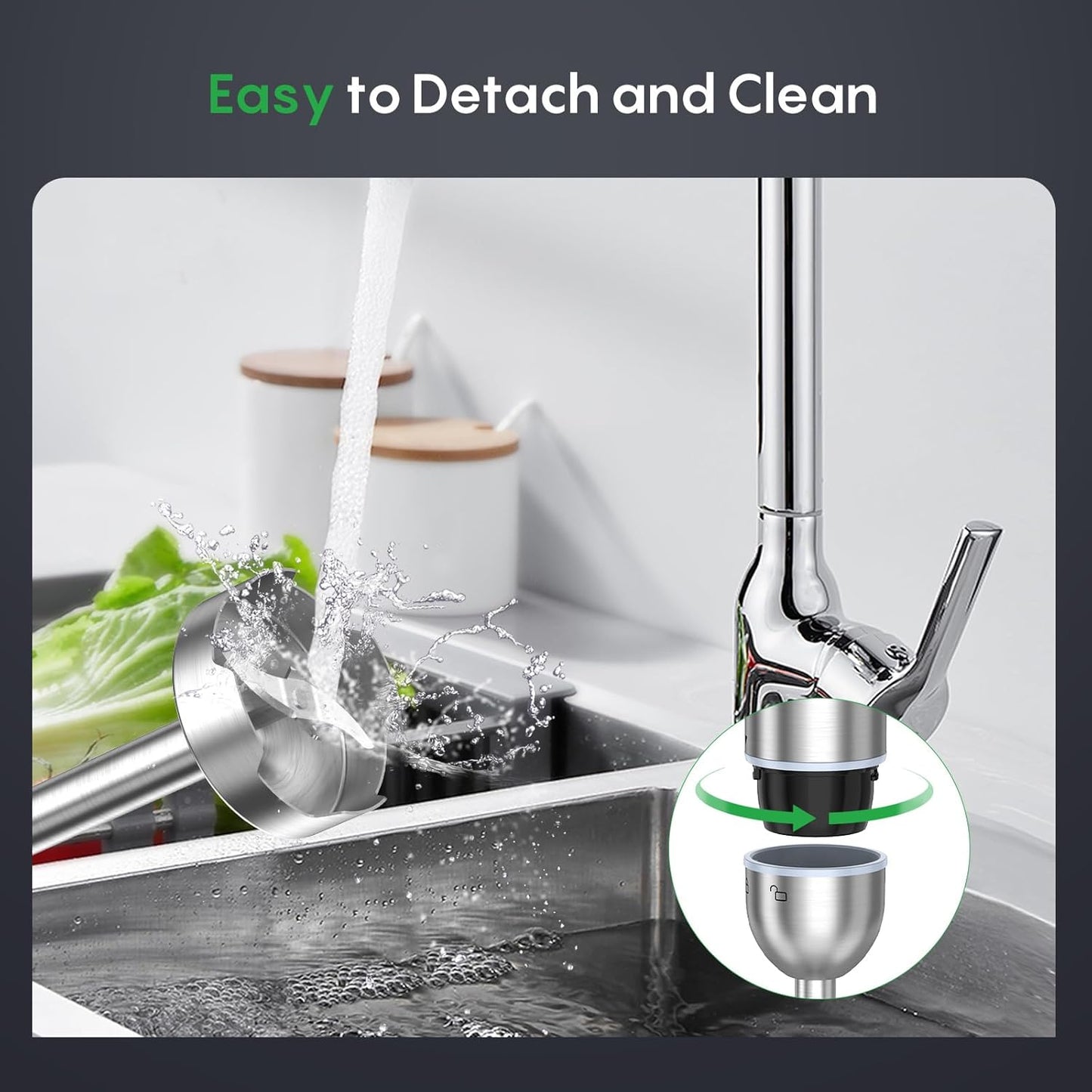 FRESKO Immersion Blender Handheld, Stainless Steel Hand Electric Stick Mixer with 12-Speeds & Turbo Mode, Powerful 500W Emulsion Blender with Beaker, Chopper & Whisk for Smoothie, Puree, Baby Food