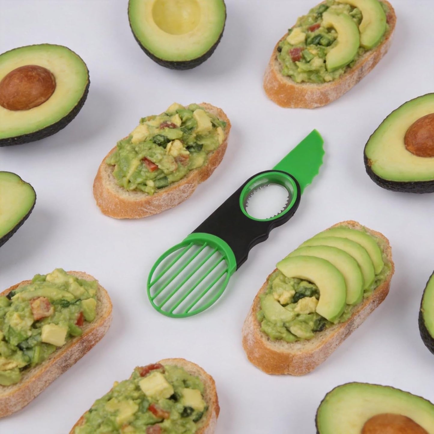 Aichoof 3 in 1 Avocado Slicer,Dishwasher Safe