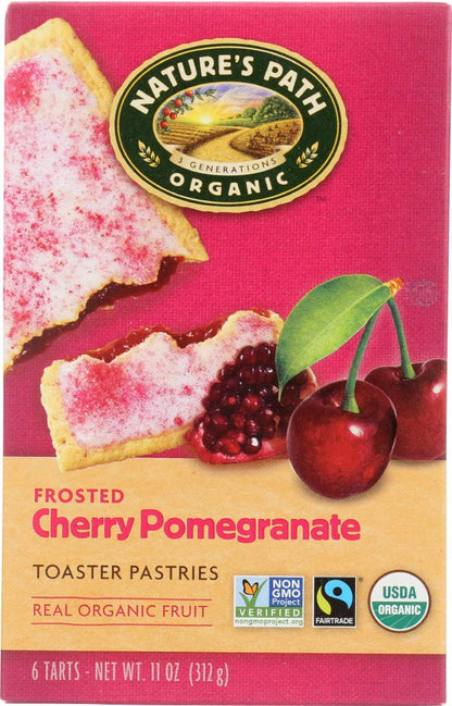 StarSun Depot (NOT A CASE) Organic Frosted Cherry Pomegranate Toaster Pastries