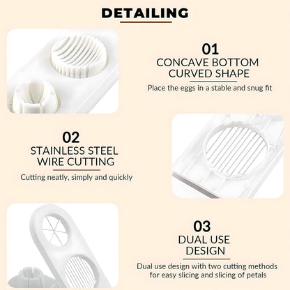 Strawberry Slicer/Cutter/Corer, Strawberry Huller Fruit Leaf Stem Remover Tools,Fruit Cutter, Egg Slicer Kitchen Gadgets, Veggie Strawberry Slicer Tool for Dessert and Cake Decorations (c)