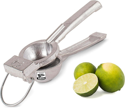 Lemon Squeezer Cast Premium Aluminum Manual Hand Press Juicer, 2.4" Large – Heavy-Duty Mexican Made Citrus Juicer for Lemons, Limes & Oranges, Handheld Juice Press, Exprimidor de Limones