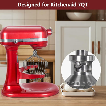 Stand Mixers Accessories 3-Piece Including K45WW Wire Whip & K45DH Dough Hook & K45B Flat Beater fit for Kitchenaid 4.5-5QT Tilt-Head Stand Mixers
