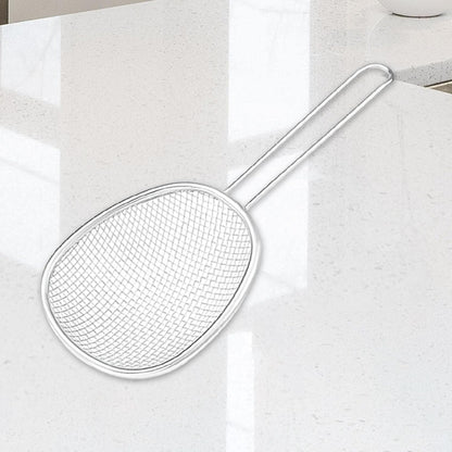 Coarse/Fine Mesh Strainers for Kitchen Stainless Steel Mesh Noodle Strainer Anti Rust Accessories Simple to Clean Stainless Steel Mesh, Coarse Mesh