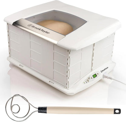 Brod & Taylor Folding Proofer + Dough Whisk (Bundle)