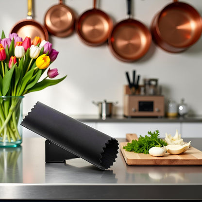 Black Garlic Peeler Silicone Easy Roll Tube Useful Garlic Odorfree Kitchen Tool