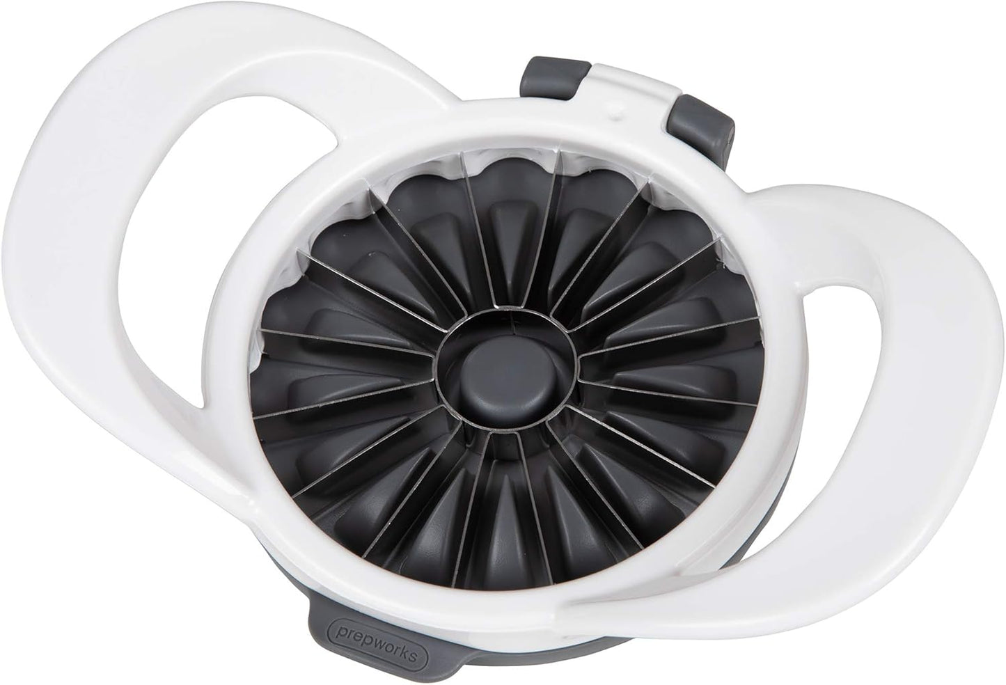 PrepWorks Dishwasher Safe Apple Slicer and Corer – 16-Slice Thin Apple Cutter with Safety Cover