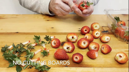 Berry Blaster Strawberry Stem Remover/Corer/Fast & Easy Huller (1-Pack)