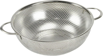 Chef Craft Select Microperforated Colander, 1.5 quart, Stainless Steel
