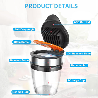 Strawberry Slicer Egg Slicer Stainless Steel for Soft Fruit with Anti-Slip Base, Quickly Making Fruit Vegetable Salad