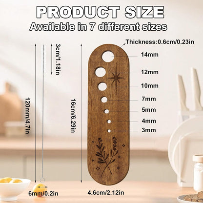 Wooden Vegetable Leaf Separator, Pottery Herb Stripper Tool Supplies, Fun Kitchen Gadgets, Exquisite Herb Stripper Bowl Gifts for the Kitchen Suitable for Home Use & Chefs