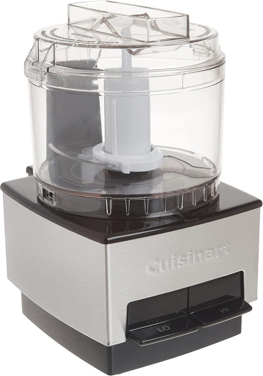 Cuisinart 7-Cup Pro Classic Food Processor, 600-Watt Motor, Vegetable Chopper & Blender for Mincing, Dicing, Shredding, Puree & Kneading Dough, DLC-10SYP1, White