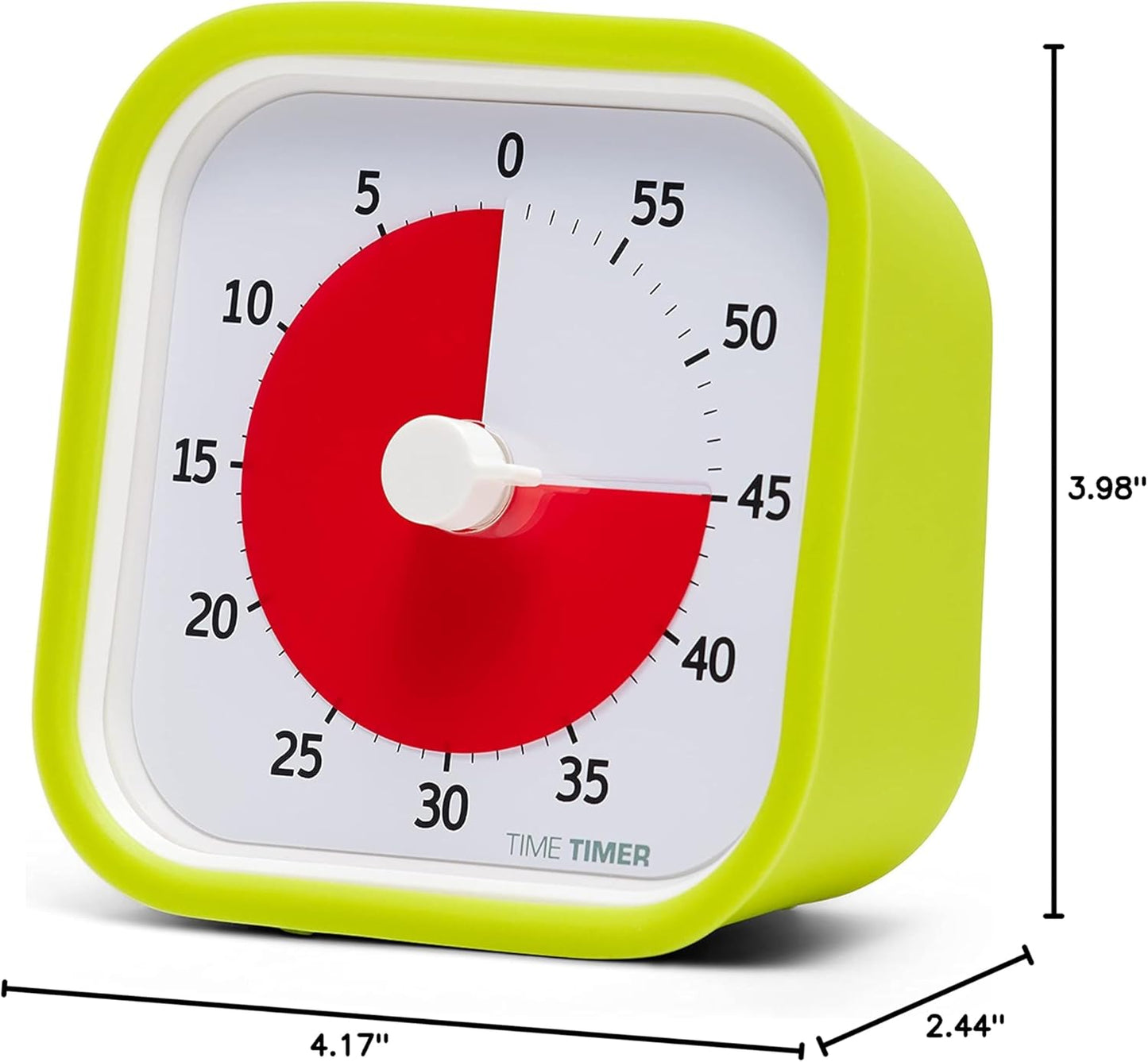 TIME TIMER 60 Minute MOD Education Edition ⁠— Visual Timer with Desktop Software for Kids Classroom Learning, Teachers Desk Clock, Study Tool and Office Meetings with Silent Operation (Charcoal)