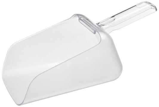 Rubbermaid Commercial Products Bouncer Contour Scoop for Ingredient Bins, 64-Ounce, Clear, Restaurant/Kitchen Food Service Supplies for Ice/Animal Feed/Grains/Sand