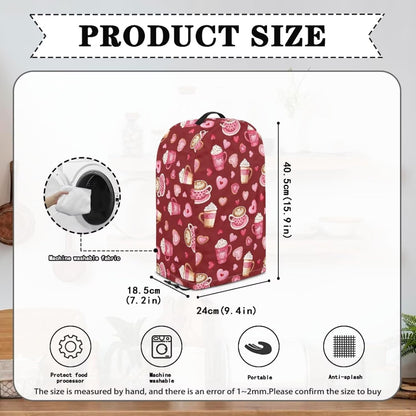 Coffee Pastry Blender Dust Cover with Drawstring Field Stand Mixer or Coffee Maker Cover Anti Fingerprint Polyester Appliance for Home Kitchen Decor
