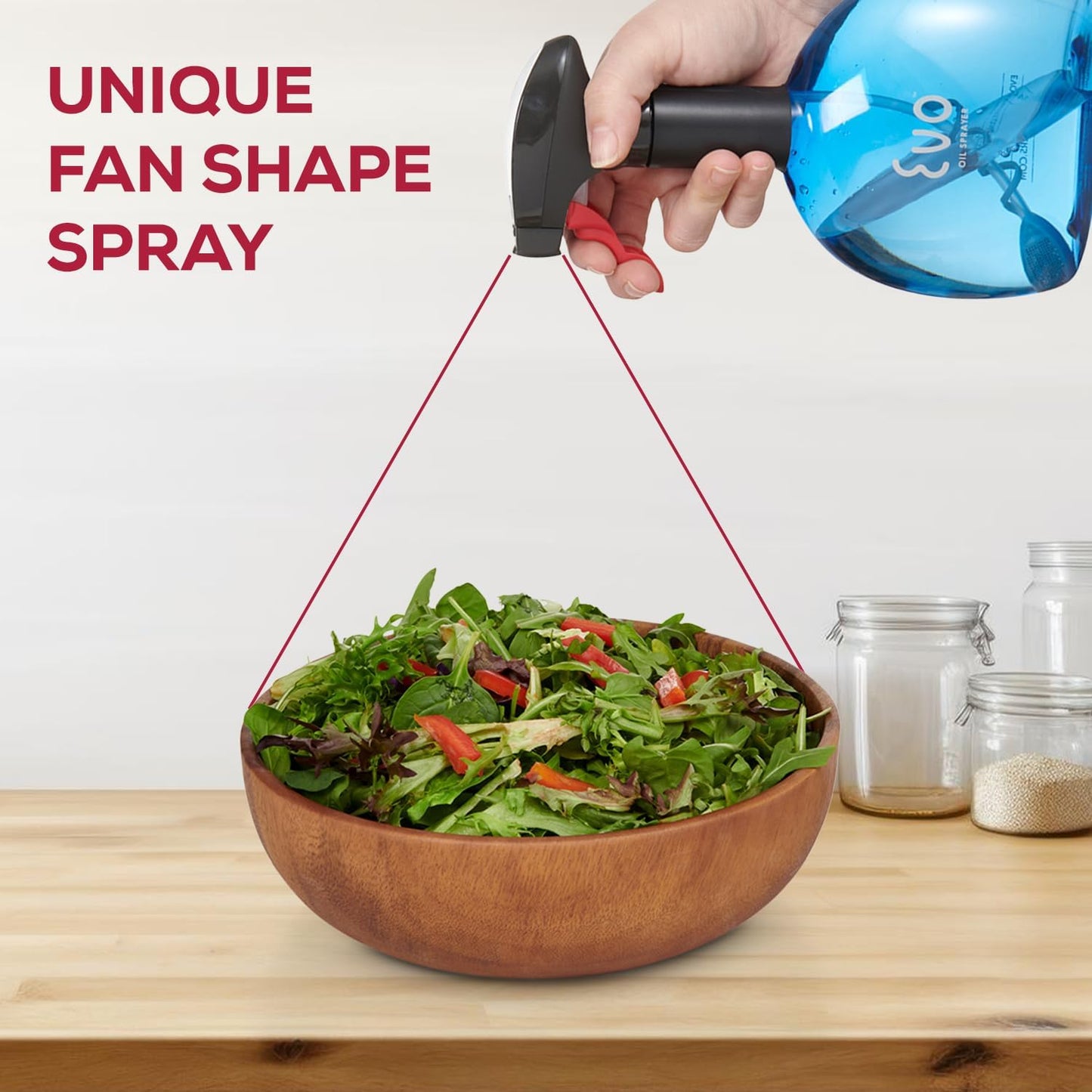 Evo Oil Sprayer Original, Non-Aerosol for Olive, Cooking Oils, and Vinegars, Green, 24-Ounce Capacity