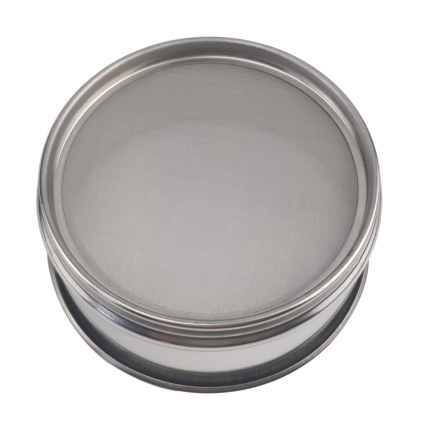 LABALPHA 70 Mesh Lab Sieves, Test Sieve #70 Mesh, 4'' Diameter, 304 Stainless Steel Wire Cloth (0.22mm)