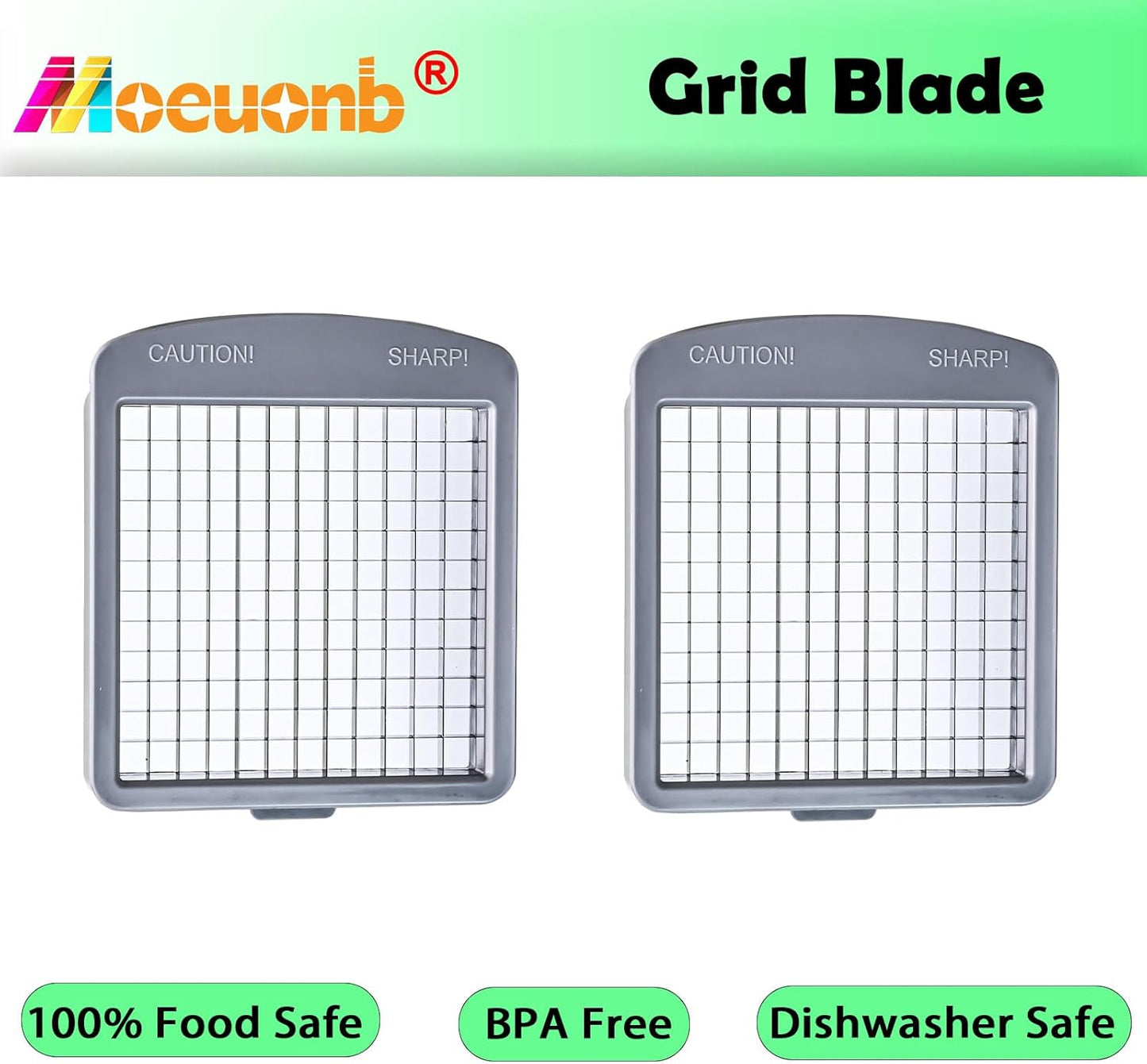 Replacement Blades - 2 PCS (Small Grid Blade-7mm)