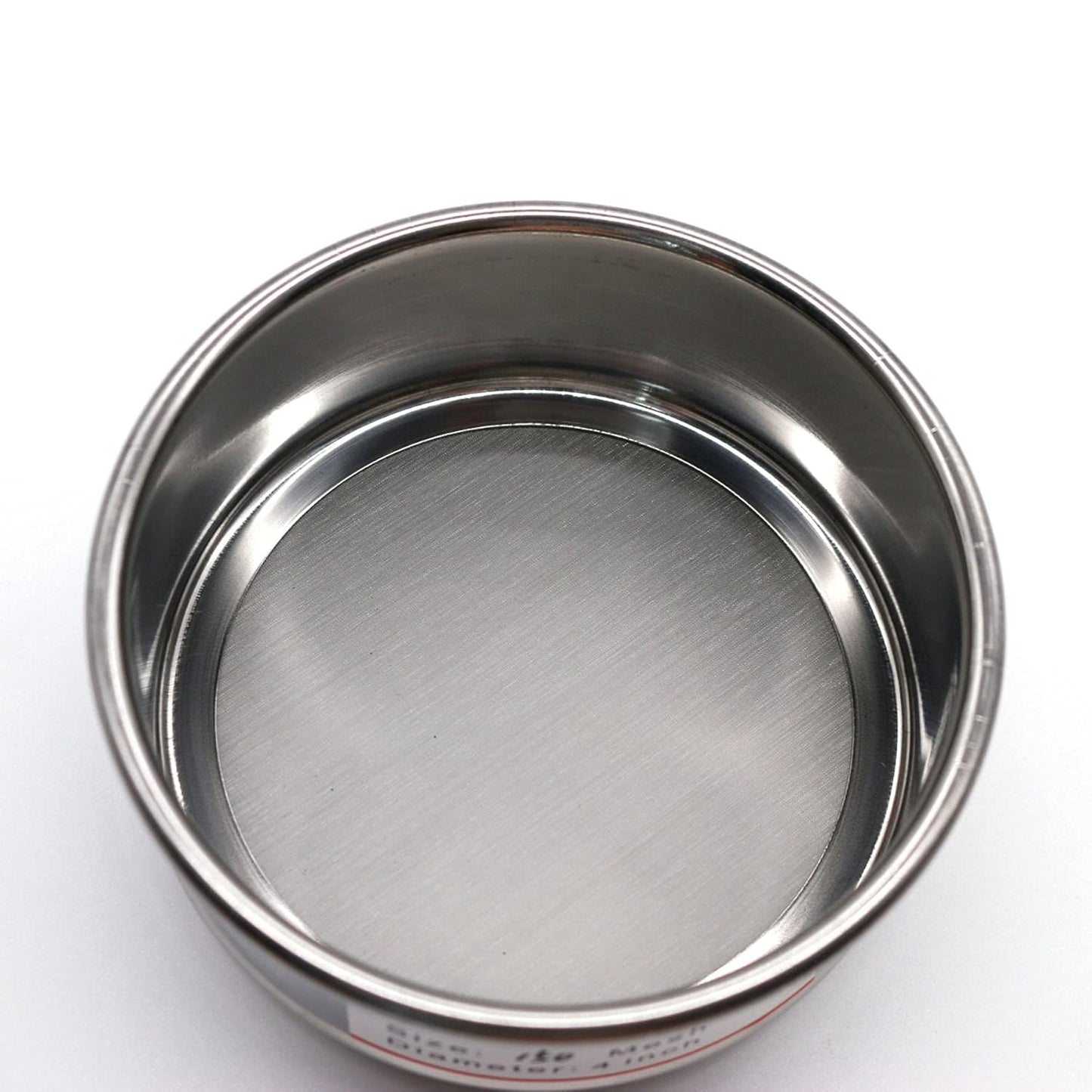 LABALPHA 70 Mesh Lab Sieves, Test Sieve #70 Mesh, 4'' Diameter, 304 Stainless Steel Wire Cloth (0.22mm)