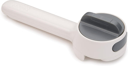 Joseph Joseph Can-Do Compact Can Opener Easy Twist Release Portable Space-Saving Manual Stainless Steel, Green